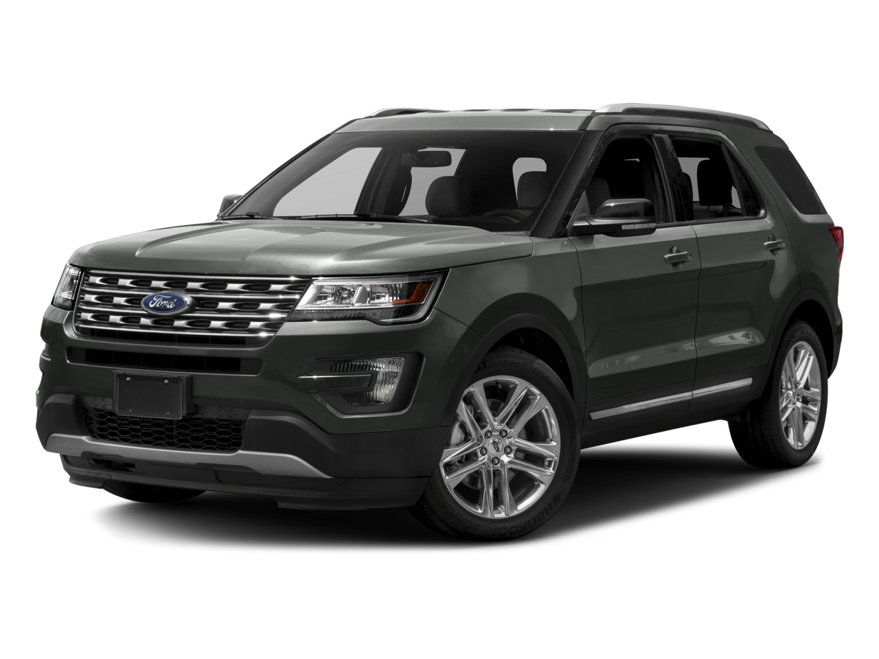 2016 Ford Explorer XLT 4X4 in Guard — front three-quarter view
